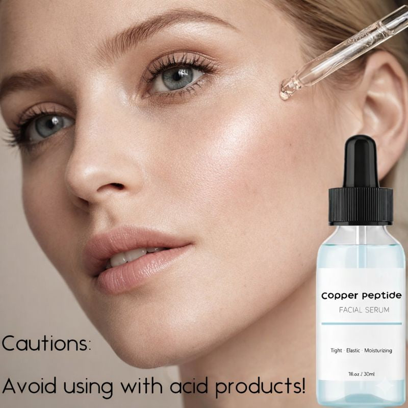 SkinLuxeCo Copper Peptide Firming Facial Serum