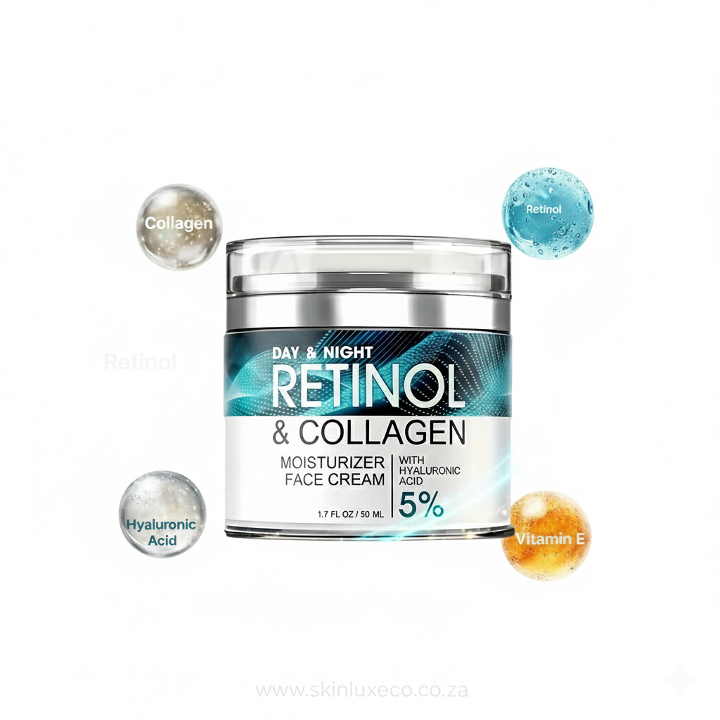 SkinLuxeCo Retinol & Collagen Moisturizing Cream (50 ml)