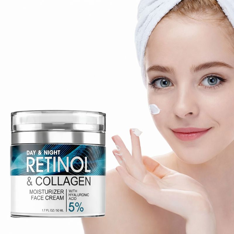 SkinLuxeCo Retinol & Collagen Moisturizing Cream (50 ml)